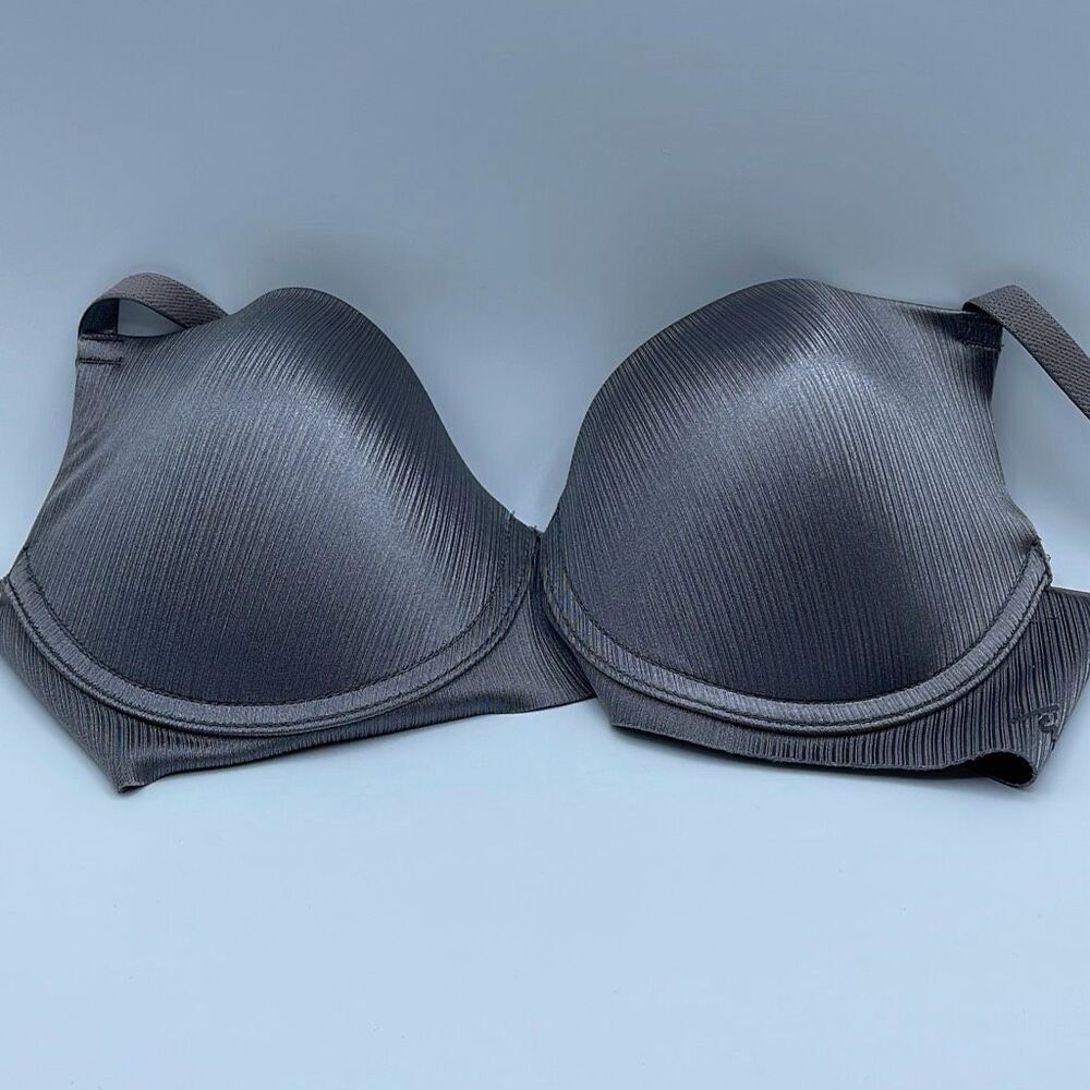 Vince Camuto size 36C push up bra in shimmering steel.